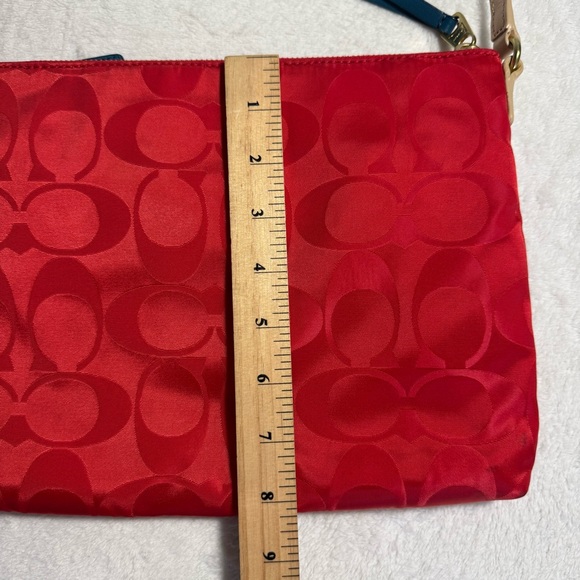 Coach Red Nylon Crossbody Bag - Picture 11 of 12